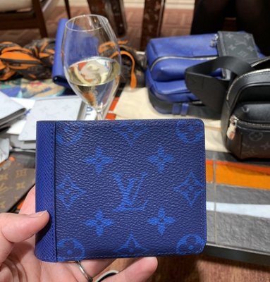 Louis Vuitton Multiple Wallet Cobalt M30299