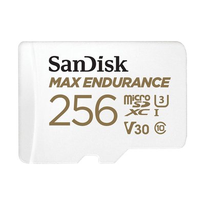『儲存玩家』SanDisk 極致耐寫 MAX ENDURANCE 256GB U3 V30 讀寫100MB/40MB