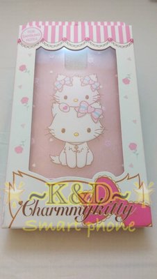 Samsung NOTE4  Charmmy kitty 三麗鷗授權TPU軟套-03粉 手機套 保護殼 手機殼