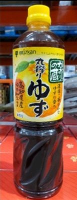 【小如的店】COSTCO好市多代購~日本進口 MIZKAN 味滋康 鮮藏果香 柚子醋醬汁(每瓶1公升) 132570