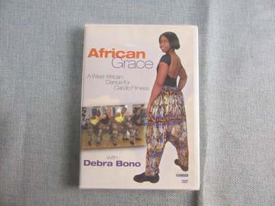 O版未拆 African Grace A West African Dance For Cardio DVD