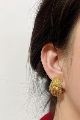 DORLAN 耳夾西洋古董中古首飾 耳飾正品復古無耳洞 vi