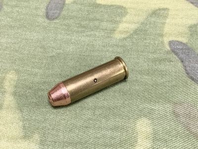 【OB工作室】-.44MAG(10.9mm大榔頭)真品左輪銅殼銅頭彈