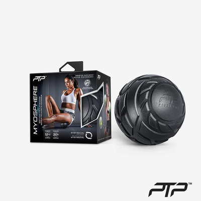 【曼森體育】PTP 運動舒緩 肌筋膜按摩球 12公分大球 2.0 MyoSphere