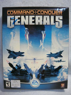 2片裝《PC電腦遊戲 - 終極動員令:將軍》中文版 有序號