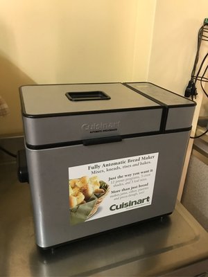美國Cuisinart 美膳雅 CBK-100TW 微電腦全自動製麵包機 實拍～