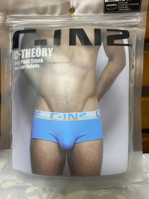 C-IN2  C-Theory Punt Brief藍色四角褲