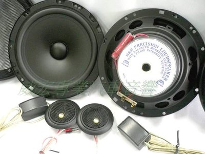 威宏專業汽車音響~美國 M&amp;M  GODFATHER  6.5吋分音喇叭 蠶絲高音  搭配同軸優惠中  仟詮