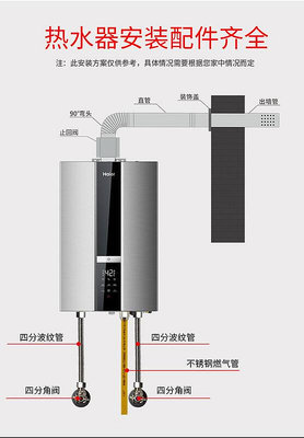 生活用具 直徑6cm燃氣熱水器排煙管 天然氣強排不銹鋼排氣管加長煙管排風管 材料零件