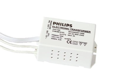 Philips 飛利浦 AC110V 轉 12V 原廠變壓器驅動 LED MR16杯燈鹵素燈 MR11 AR111
