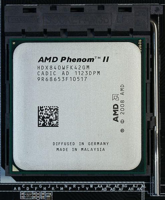 售 K10(AM3) AMD Phenom II X4 840 (HDX840WFK42GM) 不含風扇