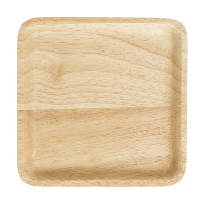 原木方盤 16cm 原木餐盤 小木盤 實木方盤 方形木盤