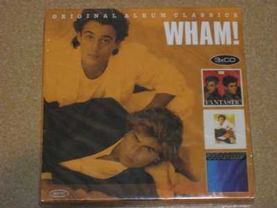 正版3CD 《渾合唱團》精典專輯／ Wham! Original Album Classics全新未拆