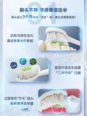 現貨 飛利浦電動牙刷頭原裝鉆石系列HX6063適用HX6730/9352/9362/6801