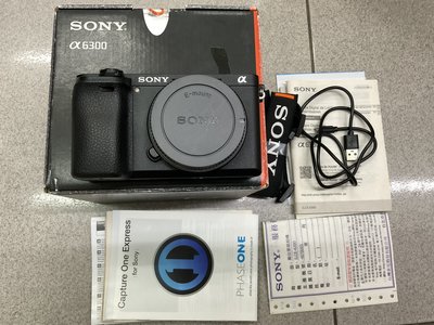 [保固一年] [高雄明豐] 公司貨 Sony A6300 便宜賣 a6500 A6400 快門次65xx [i1651]