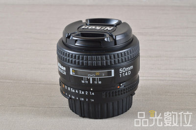 【品光數位】Nikon AF 50mm F1.4 D 大光圈 人像 定焦 #123284K