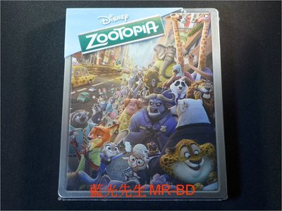 [藍光BD] - 動物方城市 Zootopia 限量鐵盒版 - 國語發音