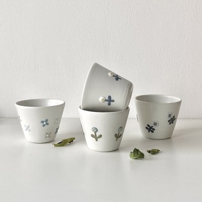 LATE-TIME 國內現貨 日本陶藝家 魚谷明 茶杯 罐子 碗子