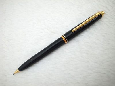 B956 萬寶龍251- 70年代 萬寶龍 黑桿自動鉛筆  0.9mm自動鉛筆(7.5成新)