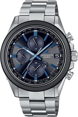 日本正版 CASIO 卡西歐 OCEANUS OCW-T4000A-1AJF 男錶 手錶 電波錶 太陽能充電 日本代購