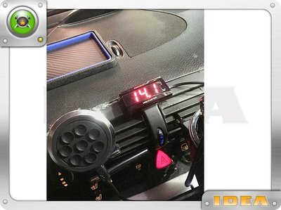 泰山美研社 18041703 KOSO電壓表 LED 數字顯示各車系通用 非USB 五匹 水溫錶 感知器