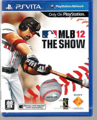 {瓜瓜皮}全新PSV遊戲 英文版 MLB12 The Show12 美國職棒大聯盟12 (遊戲都有回收)