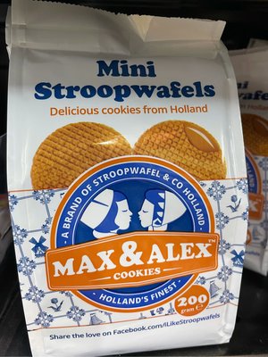 一次買2包 單包210 Max & Alex 荷蘭史翠普 迷你荷蘭焦糖煎餅 200g/包 最新到期日2024/11/30
