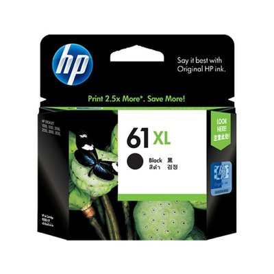 HP 原廠黑色高容量墨水匣 CH563WA 61XL 適用 HP Deskjet 1050/1000/1010/1510/2000