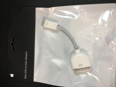 『Outlet國際』全新 Apple 原廠 Mini-DVI to VGA Adapter M9320FE/A