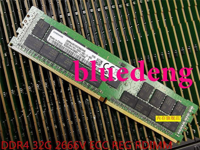 全新三星32G DDR4 ECC REG PC4 3200AA DDR4 伺服器記憶體32G 3200