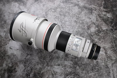 Canon FD 300mm f2.8 已改 EF 林書豪簽名 贈送展示盒