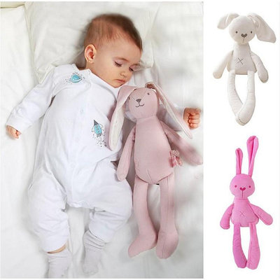 【小點點】療癒小動物 絨毛兔子娃娃 嬰兒睡眠舒適 毛絨 生日禮物 情人節禮物 KT母嬰