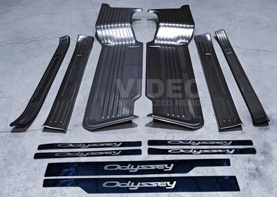 巨城汽車精品 HONDA 2015 ODYSSEY 奧德賽 白金門檻 內門檻 白鐵 不鏽鋼 門檻 飾板 迎賓踏板 6件