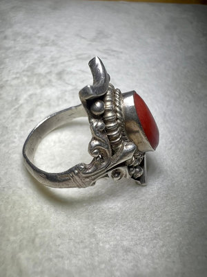 歐洲古董德國vintage四排純銀手鏈 | 克羅心戒指