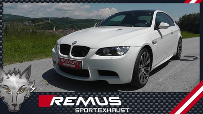 【樂駒】BMW E92 E90 M3 REMUS S65  中尾段 排氣管 引擎 適用機械增壓 改裝 套件 精品