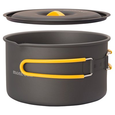 【mont-bell】1124901 ALPINE COOKER【1.5L】16 鋁合金鍋具 折疊鍋 折疊碗