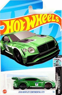 ^.^飛行屋(全新品)Hot Wheels 風火輪小汽車 合金車//賓利 BENTLEY CONTINENTAL GT3