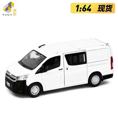 Tiny微影 豐田海獅Hiace H300 白色 面包車貨車 1:64合金汽車模型