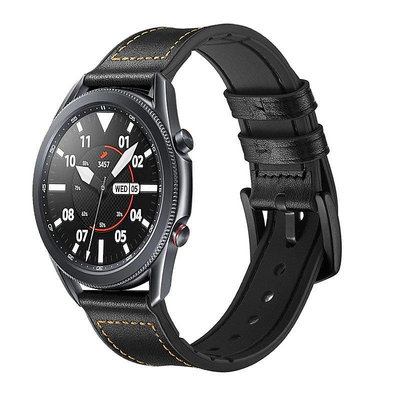 【熱賣下殺價】錶帶 手錶配件 替換錶帶 三星Galaxy watch3 R850硅膠貼皮錶帶gear SPORT/S2/