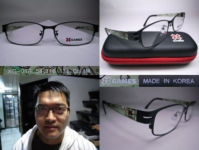 信義計劃 眼鏡 Xgames XG-019 極限運動 金屬框 TR90 複合式 藍光 全視線 多焦 eyeglasses