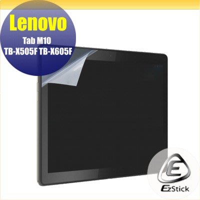 【Ezstick】Lenovo Tab M10 TB-X505F TB-X605F 靜電式平板LCD液晶螢幕貼 (鏡面)