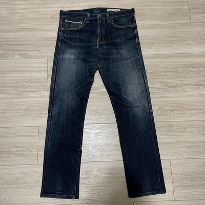 日本製Levi s levis 86888-0013 511 W34 L34 深藍刷色合身窄版赤耳牛仔褲 513