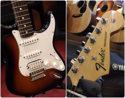 ♪♪學友樂器音響♪♪ Fender Standard Stratocaster HSS 墨廠 漸層 電吉他
