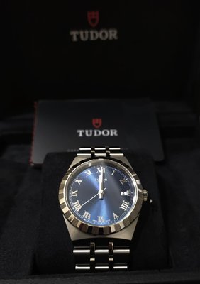 Tudor Royal 皇家系列 28500 38mm藍面