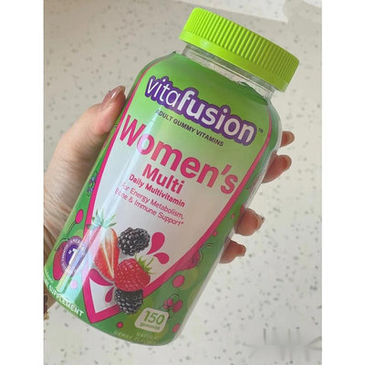 熱賣 美國 Vitafusion 複閤維生素 多種營養女性綜閤維生素b族 150粒