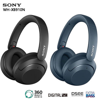 【eYe攝影】現貨 Sony WH-XB910N EXTRA BASS 無線 重低音 降噪耳機 無線藍牙降噪 耳機