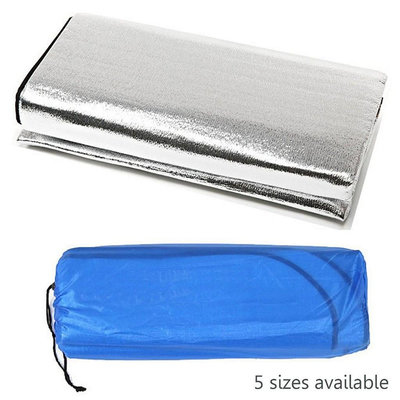 雙層鋁箔防潮墊 300*300 隔熱墊 睡墊 錫箔墊 野餐墊 地墊 鋁膜墊