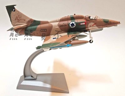 [在台現貨] 中東贖罪日戰爭的王牌 以色列空軍 A-4 天鷹 攻擊機 Skyhawk A4M 1/72 合金 飛機模型