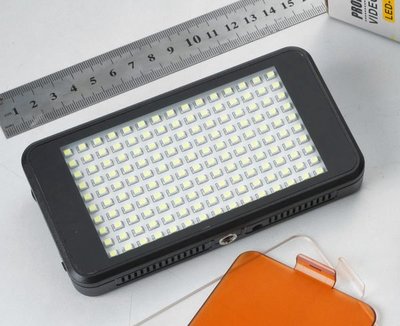 呈現攝影-ROWA LED-VL011 內建鋰電池LED攝影燈 150顆 小巧輕薄 180g 補光燈 LED燈