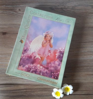 【春喜商號】義大利  拼圖  Valerie Tabor Smith:Lilac Angel 500片